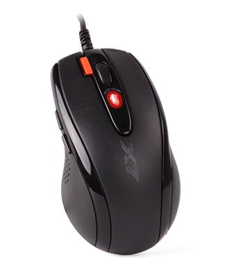 A4tech myš X-710BK, OSCAR Game Optical mouse, 2000DPI, černá, USB