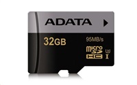 ADATA V30S/micro SDXC/128GB/UHS-I U3 / Class 10/+ Adaptér