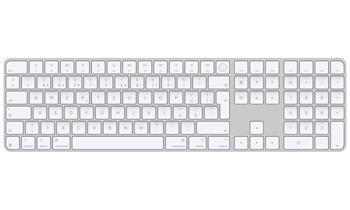 Apple Magic Keyboard Numeric Touch ID/Bezdrátová Bluetooth/CZ layout/Bílá