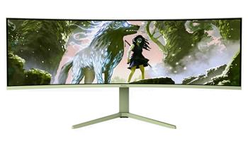 AROZZI NOVA herní monitor 49" 49TUW165 Forest Green/ LED/ 5120x1440/ 165Hz/ VA/ 3000:1/ 1ms/ 2xHDMI/ DP/ USB-C/ m.zelen