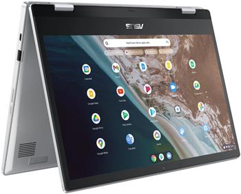 ASUS Chromebook CX1/CX1400FKA/N5100/14"/FHD/T/4GB/128GB eMMC/UHD/Chrome EDU/Silver/2R