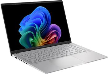 ASUS Vivobook S/ X1E-78-100/ 16GB/ 1TB SSD/ Qualcomm® Adreno™/ 15,6"2.8K,OLED/ W11H/ stříbrný