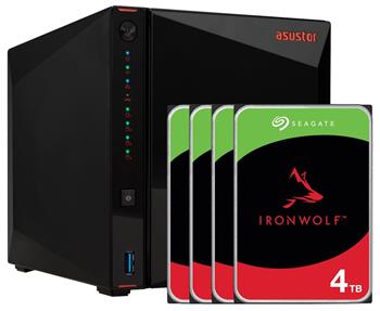 Asustor Nimbustor 4 Gen2 AS5404T + 4x HDDSEG1020