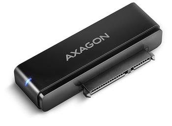 AXAGON ADSA-FPX, USB-C 10Gbps - SATA 6G, 2.5"/3.5" SSD/HDD FAST PORT X adaptér, vč. AC napáječe