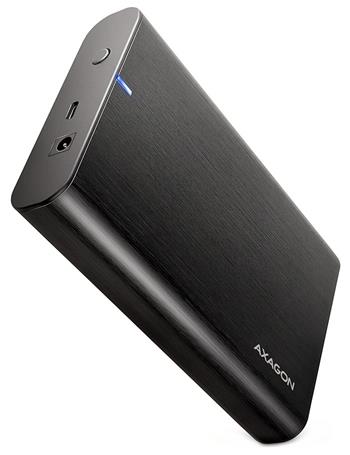 AXAGON EE35-A6C, USB-C 5Gbps - SATA 6G 3.5" kovový RAW box, bezšroubkový