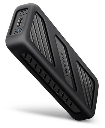 AXAGON EEM2-20G, USB-C 20Gbps - M.2 NVMe SSD kovový ARMORED box