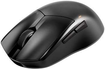 Be quiet! myš DARK PERK Ergo / bezdrátová / ultralehká / PixArt PAW3950 / výdrž 110 hodin /ergonomická / IO center/čern