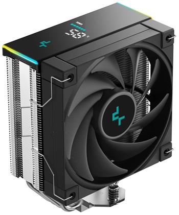 DEEPCOOL chladič AK400 Digital SE / 120mm fan / 4x heatpipes / PWM ARGB / pro Intel i AMD / digitální display / černý