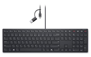 Dell drátová klávesnice KB525C GER USB/USB-C