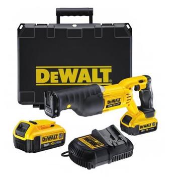Dewalt Aku pila ocaska DeWALT DCS380M2, 18V XR, 2x aku Li-Ion / 4,0 Ah