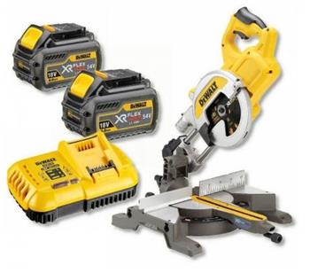 Dewalt Aku pila pokosová DeWALT DCS777T2, 54 V 216 mm, 2x aku 6,0Ah