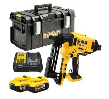 Dewalt Aku sponkovačka na ploty 18V 2x5 Ah