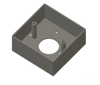 Držák s kabelovou krytkou pro EAP115/250/650-Wall a TAPO S210/S220 na stěnu , bílý