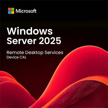 Elektronicky: Microsoft CSP Windows Server 2025 Remote Desktop Services 1 Device CAL - trvalá licence pro školy