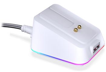 Endorfy dokovací stanice pro LIV a LIV Plus / USB port / RGB podsvícení / bílá