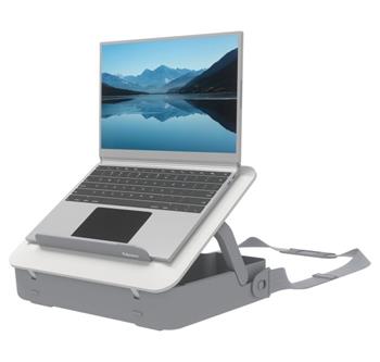 FELLOWES kufřík a podložka pod notebook BREYTA/ 384mm x 89mm x x308mm/ bílý