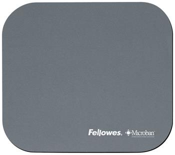 FELLOWES podložka pod myš Microban/ 234mm x 200mm x 3mm/ polypropylen/ stříbrná