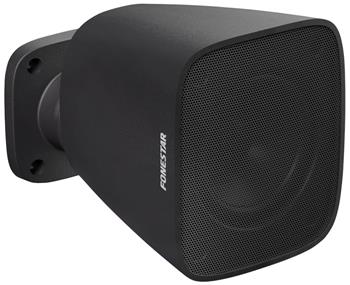 Fonestar Kompaktní 3" nástěnný reproduktor 12 W RMS, 100V/8ohm, venkovní, otočný držák, černý