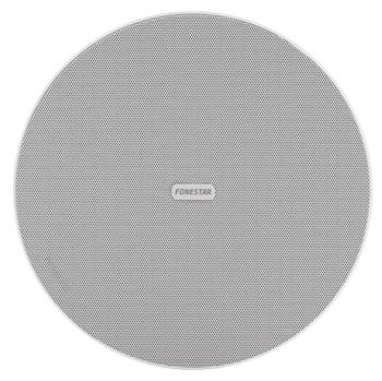 Fonestar Vestavný bezrámový reproduktor 15 W/8ohm, průměr repro 6", frek 55 Hz–18 kHz, otvor 219 mm, hl 30 mm, ABS, bíl
