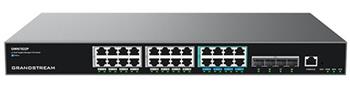 Grandstream GWN7822P L3 managed network switch, 16xGbE, 8x 2,5GbE / 4x SFP+, PoE++