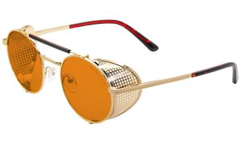 GUNNAR kancelářske/herní brýle BORDERLANDS 4 MOXXI JACKPOT GOLD jantarová skla max BLF 98 GUNNAR focus