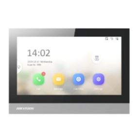 Hikvision 7" IP bytový dotykový monitor; Wi-Fi; PoE