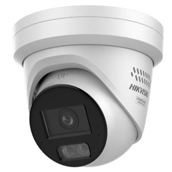 Hikvision 8MPix IP Turret AcuSense kamera; IR 30m, audio, alarm, blikač, IP67