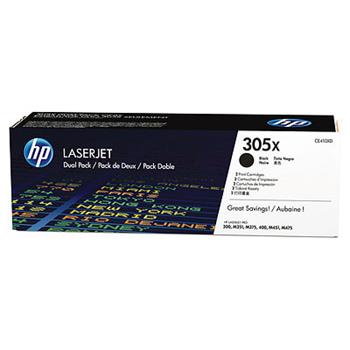 HP CE410XD Toner 305X pro CLJ M351/M375/M451/M475, (2x4000str), Black