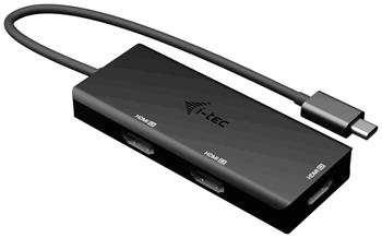 i-tec USB-C Triple 4K HDMI video adaptér, Power Delivery 100W