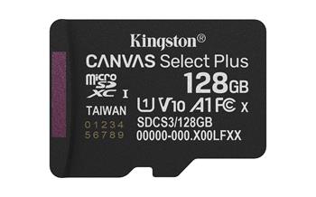 Kingston Canvas Select Plus/Micro SDXC/128GB/UHS-I U1 / Class 10