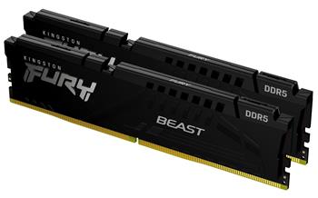 Kingston FURY Beast EXPO/DDR5/64GB/5600MHz/CL40/2x32GB/Black