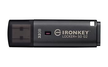Kingston IronKey Locker+ 50 G2/32GB/USB 3.2 Gen 1 (5Gb/s)/USB-A/Černá