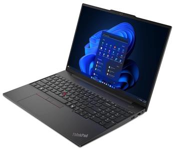 Lenovo ThinkPad E/E16 Gen 2 (Intel)/U7-155H/16"/WUXGA/16GB/1TB SSD/Arc Xe/W11P/Black/3R