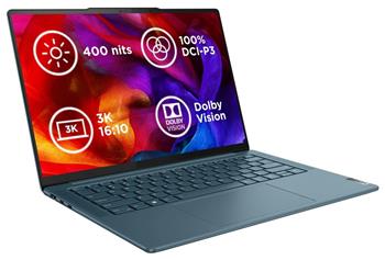 Lenovo Yoga Pro 7/14IMH9/U7-155H/14,5"/2880x1800/32GB/1TB SSD/RTX 4050/W11P/Tidal Teal/3R