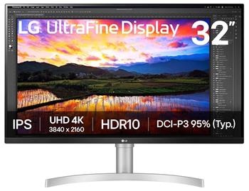 LG/32UN650K-W/31,5"/IPS/4K UHD/60Hz/5ms/White/2R