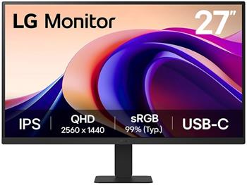 LG monitor 27U631A-B.AEUQ 27" IPS 2560x1440 / 16:9 /100Hz/ 250cdm / 5ms /USB-C/ HDMI