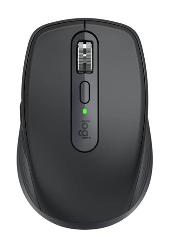 LOGITECH MX Anywhere 3S/Kancelářská/Laserová/Pro praváky/8 000 DPI/USB+BT/Grafitová
