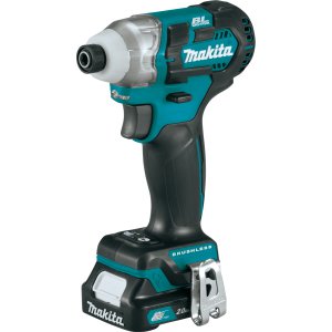 Makita Aku bezuhlíkový rázový šroubovák Li-ion CXT 12V/2,0Ah