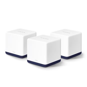 MERCUSYS Halo H50G (3-pack), AC1900 Whole Home Mesh Wi-Fi SystemSPEED: 600 Mbps at 2.4 GHz + 1300 Mbps at 5 GHzSPEC: 3× In