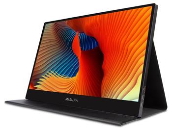 MISURA přenosný LED monitor 16" M16TB / dotykový/ IPS/ 1920x1080/ 1200:1/ 30ms/ 300 cd/m2/ HDMI/ USB-C/ REPRO/ s bateri