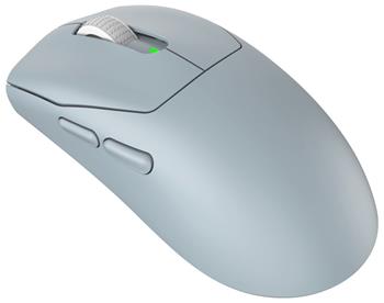 MSI herní myš FORGE GM340 Wireless Sky/ bezdrátová/ 12.000 dpi/ 2,4GHz/ BT5.2/ USB/ 6 tlačítek/ světle modrá