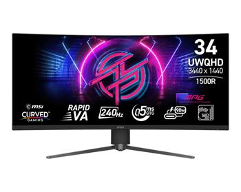 MSI MPG/346CQRF X24/34"/VA/wQHD/240Hz/0,5ms/Černá/3R