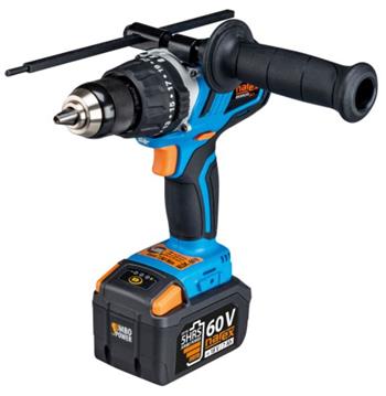 Narex ASP 607-2B - 60V BRUSHLESS JUMBO POWER bezuhlíková příklepová vrtačka/šroubovák