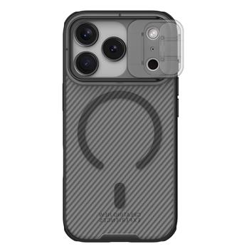 Nillkin CamShield PRO Magnetic Zadní Kryt pro Apple iPhone 17 Pro/18 Pro Transparent Black