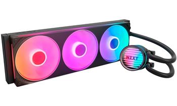 NZXT vodní chladič Kraken Core 360 RGB / 3x120mm RGB fan / 4-pin PWM / single frame fan / 6 let