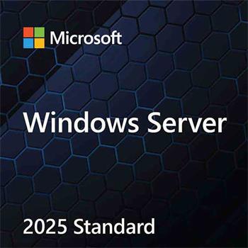 OEM Windows Server Standard 2025 64bit Eng 1pk DVD 16 Core