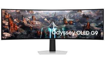 OPRAVENÉ - POŠKOZENÝ OBAL - Samsung Odyssey OLED G9 49" / Prohnutý / DQHD 5120x1440 / 32:9 / OLED / 240Hz / 0,03ms / HD