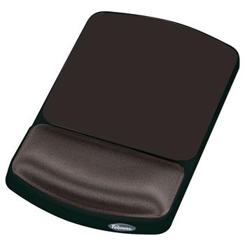 Podložka pod myš a zápěstí Fellowes nastavitelná gelová černá