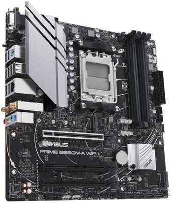 POŠKOZENÉ - ASUS PRIME B650M-A WIFI II / B650 / AM5 / 4x DDR5 / M.2 / HDMI / DP / D-Sub / Wi-Fi / mATX