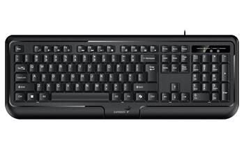 POŠKOZENÝ OBAL - GENIUS KB-118 ver. II/ Drátová/ Copilot/ USB/ černá/ CZ+SK layout